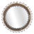 Round Rattan Mirror attributed to Franco Albini, Italy, 1950s For Sale
