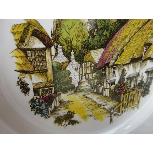 19th Century Flat Plates in Earthenware by Keller & Guérin for Lunéville, 1890s, Set of 6 For Sale - Image 5 of 12