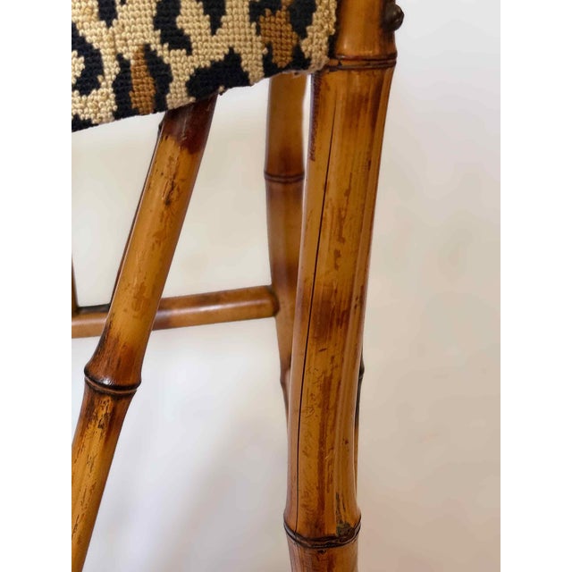 Chinoiserie Bamboo Bench For Sale In Providence - Image 6 of 13