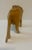 Vintage Kamba Carved Wooden Lion Sculpture For Sale - Image 9 of 10