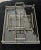 Metal 1960s Vintage Lucite Buffet Caddy Utensil Rack & Organizer For Sale - Image 7 of 11