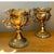 Vintage Brass Cherub Urns - A Pair For Sale - Image 11 of 12