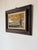 1970s 1970's M. Winters “Wisconsin” Country Farm Landscape Oil on Canvas Board Painting, Framed For Sale - Image 5 of 11