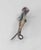 Early 20th Century Early 20th Century English Scottish Sterling Silver Dirk Pin With Jasper and Amethyst Glass For Sale - Image 5 of 9