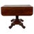 Wood Regency Mahogany Pembroke Table with Carved Pedestal Base, 1800 For Sale - Image 7 of 15
