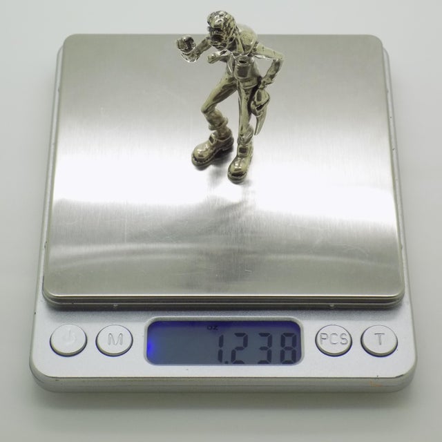 Vintage Italian Handyman Figurine in Silver 800, 1970s For Sale - Image 14 of 16