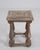 French 20th Century French Pedestal Side Table With Turned Legs France Mid 20th Century For Sale - Image 3 of 13
