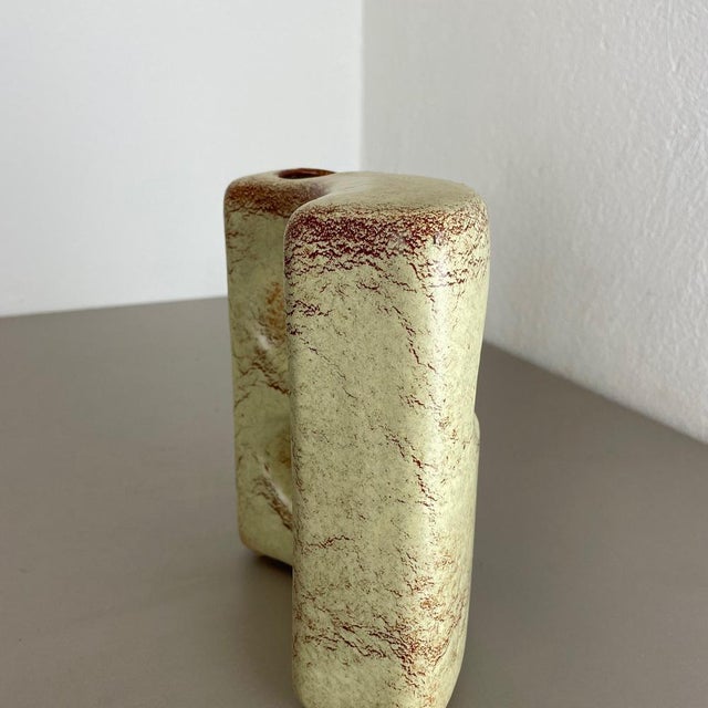 Ceramic Studio Pottery Vase from Bertoncello Ceramics, Schiavon, Italy, 1970s, Set of 2 For Sale - Image 14 of 18