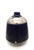 Mid-Century Modern Cobalt Blue and Silver Glazed Ceramic Vase from Jules Guerin, Belgium, 1950s For Sale - Image 3 of 13