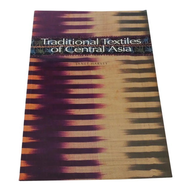 Traditional Textiles of Central Asia Softcover Book For Sale