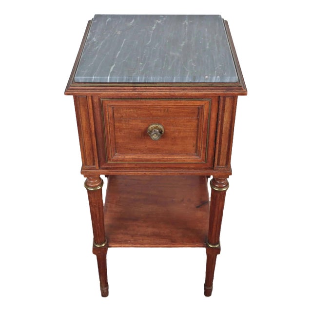 Louis XVI Style Bedside Table For Sale