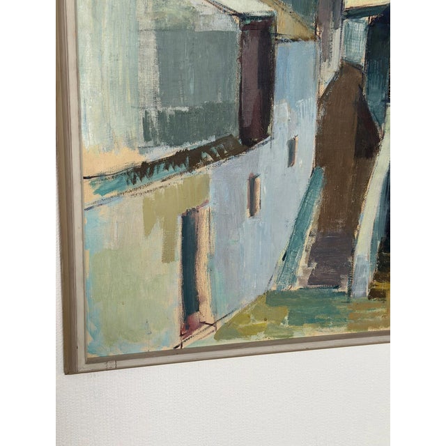 Gustaf Höglund, City, 1950s, Oil on Canvas, Framed For Sale - Image 5 of 17