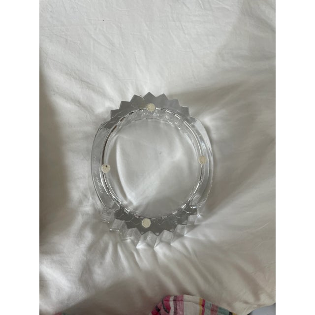 Orrefors 1990s Orrefors Crystal Art Deco Style Vase For Sale - Image 4 of 6