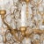 Traditional Gilt Metal Crystal Drop Chandelier For Sale In New York - Image 6 of 10