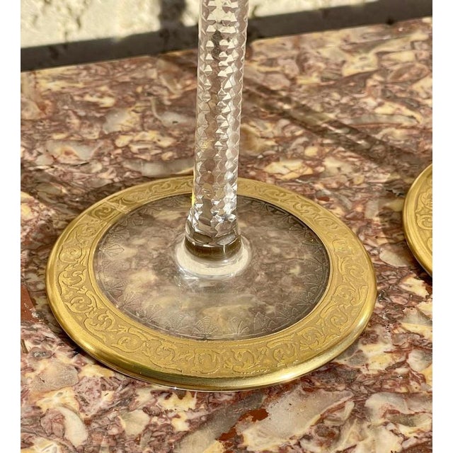 Roemers Thistle Glasses from Cristallerie de Saint Louis, Set of 12 For Sale - Image 9 of 10