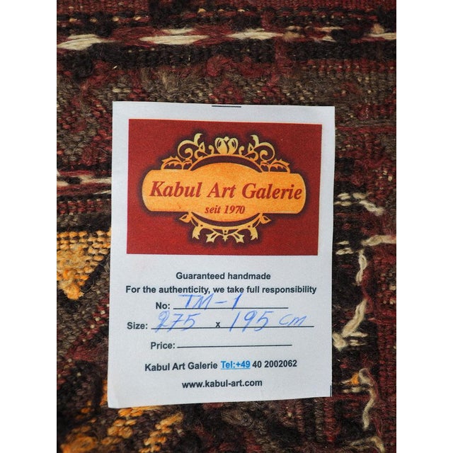 Vintage Afghan Kilim Rug, 1940s For Sale - Image 13 of 15