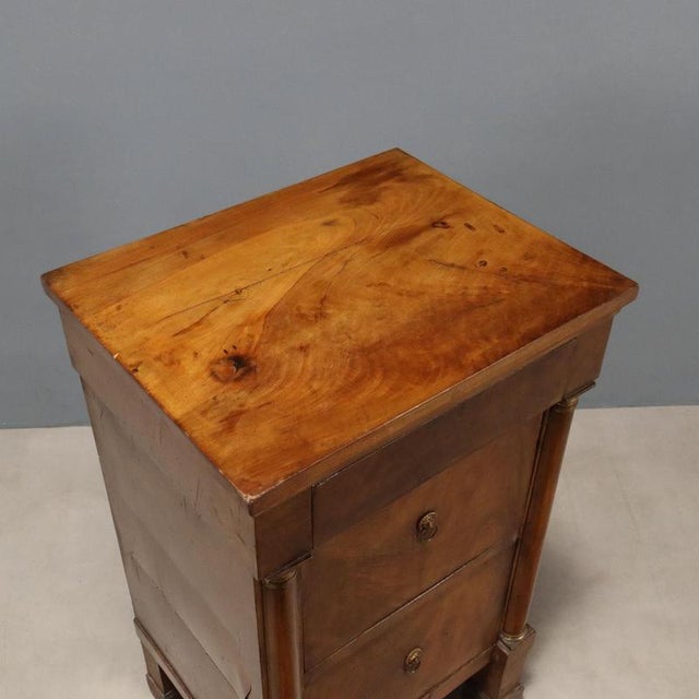 Wood Empire Bedside Tables, Set of 2 For Sale - Image 7 of 10