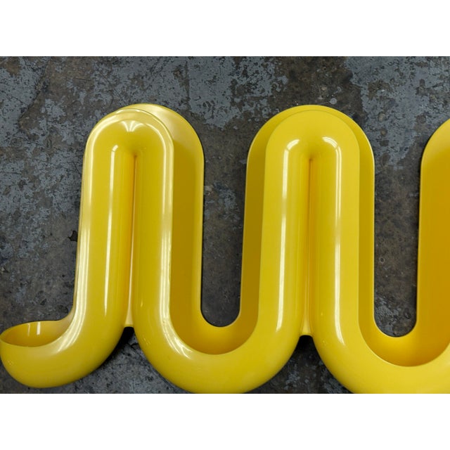 Anna Dawson for Heller Swell Yellow Wall Catchall For Sale - Image 10 of 12