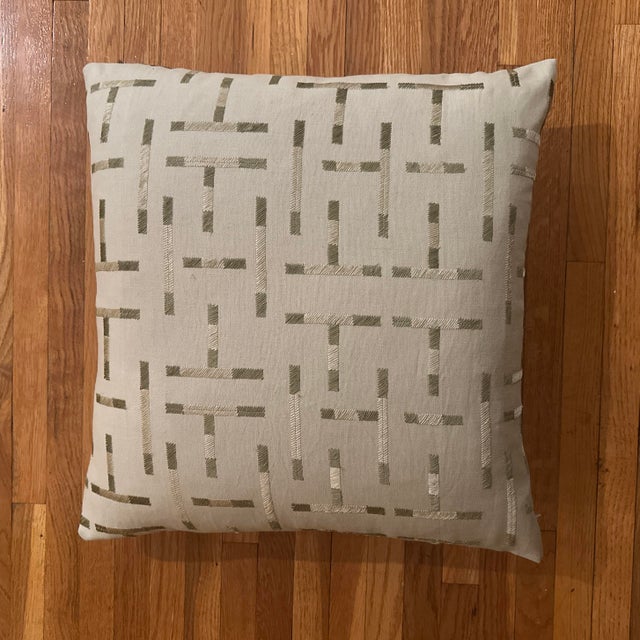 2020s Handcrafted Decorative Pillow Case For Sale - Image 5 of 6