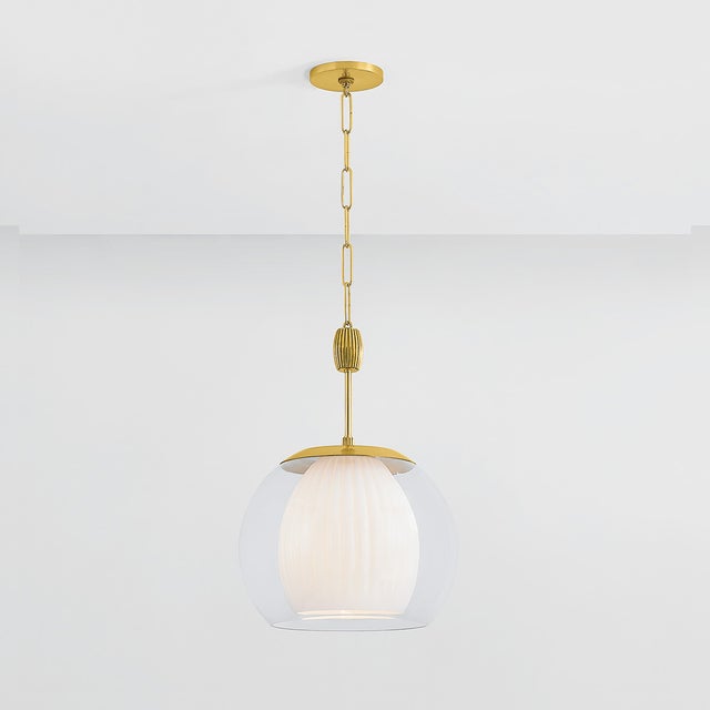 Inspired by nature, the retro silhouette of Clementon features a single orb accented by graceful details. The exterior...