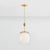 Inspired by nature, the retro silhouette of Clementon features a single orb accented by graceful details. The exterior...
