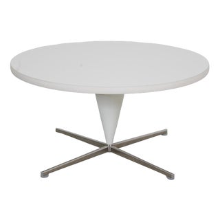 White Cone Table from Verner Panton For Sale