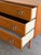Mid Century Danish Modern Teak Chest of Drawers – 3 Drawer Vintage Scandinavian Dresser 1960s For Sale In Los Angeles - Image 6 of 9