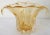 Vintage Teleflora Champagne Gold Thick Art Glass Vase For Sale In Phoenix - Image 6 of 6
