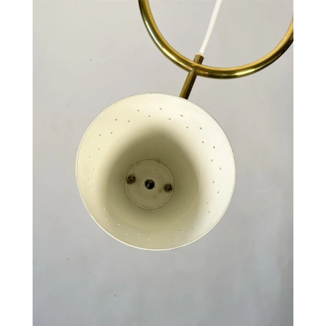 Scandinavian Chandelier by Alf Svensson for Bergboms, 1950s. For Sale - Image 11 of 13