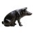 Vintage Cast Iron Pig Coin Bank Doorstop Sculpture For Sale