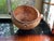 Large handmade antique unglazed terracotta vessel with spout and handles used probably for rainwater collection, later for...