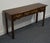 CRESENT FURNITURE Solid Cherry Traditional Style 52" Accent Sofa Console Table 28.5" High 52" Wide 16" Deep We specialize...