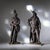 German Artist, Heroes of the Nibelungenlied, Cast Iron, Late 19th Century, Set of 2 For Sale - Image 15 of 15