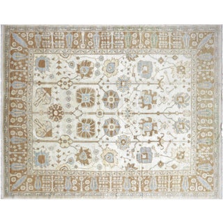 Contemporary Turkish Oushak Rug For Sale
