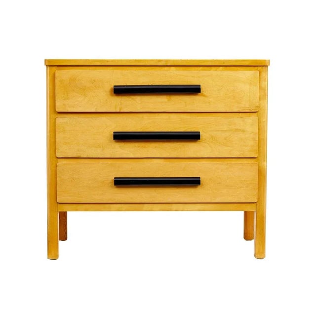 Brown Mid-Century Scandinavian Birch Chest of Drawers, 1960s For Sale - Image 8 of 9