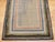 1900 - 1909 Antique American Hand Hooked Rug, Wool & Cotton, Multicolor Stripe, Folk Art, 2x4 For Sale - Image 5 of 9