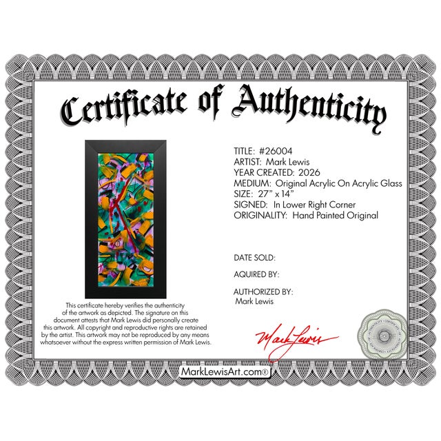 Evaluation: A sophisticated exploration of rhythmic complexity and vibrant geometry. Created by Mark Lewis—the great-...