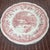 Spode Winters Eve Dinner Plates -set of 4. The pattern features a center winter pastoral scene of a snow covered house ,...