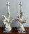 Plastic Vintage Faux Coral Branch Lamps on Lucite Base - a Pair For Sale - Image 7 of 8