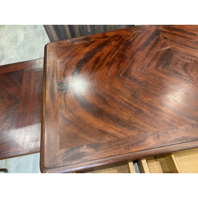 Brown Louis XV Style Desk with Drawers and Shelves, 1890s For Sale - Image 8 of 18