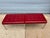 Florence Knoll Florence Knoll for Knoll Ox Blood Leather Bench, 2 Available For Sale - Image 4 of 12
