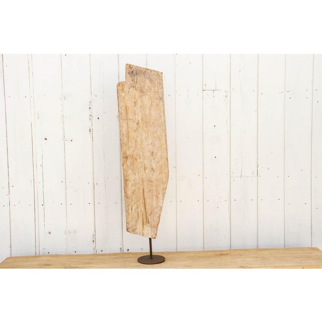 19th Century Large Rustic Wood Architectural Corbel For Sale - Image 5 of 11