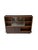 Brown Dutch Art Deco Bookcase in Oak and Macassar Ebony, 1930s For Sale - Image 8 of 11