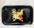Mid-Century Modern Vintage Floral Tray For Sale - Image 3 of 9