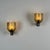 A rare and exceptionally atmospheric pair of wall sconces designed by archimede seguso for seguso vetri d'arte during the...