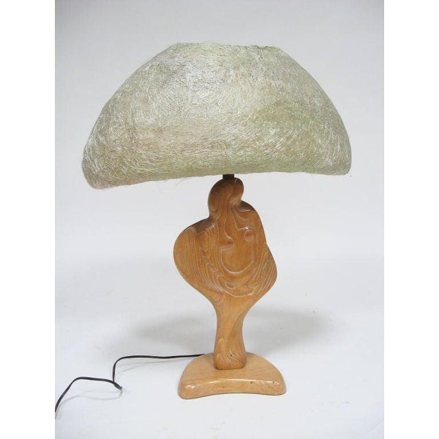 Mid-Century Modern 1900s Mid-Century Modern Heifetz Sculptural Table Lamp For Sale - Image 3 of 9