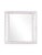 Contemporary Fleur Home Audubon Spruce Square Mirror in Lite Lavender, 24x24 For Sale - Image 3 of 3