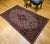 Persian Early 20th Century Persian Kashan Rug, Hand-Knotted Wool, Floral Design, Ivory & Blue, 4x7 For Sale - Image 3 of 17
