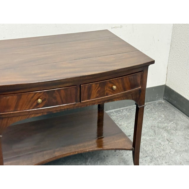 Dessin Fournir Waring Bow Front Side Table For Sale - Image 11 of 12