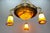 Blue Art Nouveau French Brass Chandelier with Pâte De Verre Glass by Noverdy, 1920s For Sale - Image 8 of 18